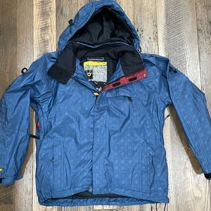 Bonfire waterproof snowboard ski coat men L
